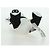 Dolce & Gabbana DOLCE&GABBANA D&G x Jujutsu Kaisen Panda Charm Nylon Nero Bianco Auth 166971SM - vista 6
