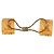 LOUIS VUITTON Clip per Capelli Cube in Plastica Marrone LV Auth BA11080 - vista 7