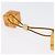 LOUIS VUITTON Clip per Capelli Cube in Plastica Marrone LV Auth BA11080 - vista 8