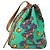 Borsa a Spalla LOEWE in Tela Verde Oro Auth BA10740 D'oro