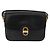 Borsa a Spalla CÉLINE Carrozza in Pelle Nera e Oro Auth bs33584 Nero D'oro - vista 13