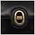 Borsa a Spalla CÉLINE Carrozza in Pelle Nera e Oro Auth bs33584 Nero D'oro - vista 17