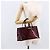 LOUIS VUITTON Borsa Wilshire PM Monogram Vernis Amarante M93641 LV Auth ki6551M Bordò - vista 23