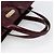 LOUIS VUITTON Borsa Wilshire PM Monogram Vernis Amarante M93641 LV Auth ki6551M Bordò - vista 7