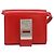 Borsa a Spalla Gancini in Pelle Rossa e Argento di Salvatore Ferragamo Auth BA10529 Rosso - vista 13