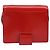 Borsa a Spalla Gancini in Pelle Rossa e Argento di Salvatore Ferragamo Auth BA10529 Rosso - vista 2
