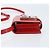 Borsa a Spalla Gancini in Pelle Rossa e Argento di Salvatore Ferragamo Auth BA10529 Rosso - vista 4