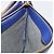 Céline Borsa a Spalla Trio Grande in Pelle Blu Oro Auth ki6539 D'oro - vista 19