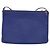 Céline Borsa a Spalla Trio Grande in Pelle Blu Oro Auth ki6539 D'oro - vista 2