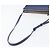 Céline Borsa a Spalla Trio Grande in Pelle Blu Oro Auth ki6539 D'oro - vista 7
