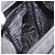 Borsa Tote Prada in nylon nero argento Auth bs32788 - vista 18