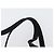 Borsa Tote Prada in nylon nero argento Auth bs32788 - vista 8