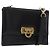 Borsa a Spalla Gancini in Pelle Oro Nero Salvatore Ferragamo Auth 173272 D'oro