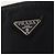 Borsa a Spalla PRADA in Nylon Nero Argento Autentica bs33344 - vista 17