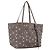 Sac Tote en Cuir Gris Jimmy Choo Auth bs33580 Marron