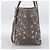 Sac Tote en Cuir Gris Jimmy Choo Auth bs33580 Marron - vue 4