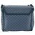 Céline Sac à bandoulière en toile Macadam CELINE PVC bleu marine or Auth LNZ098 Doré - vue 2