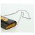 FENDI xFRGMTxPOKEMON Portafoglio a Catena in Tela Zucca Drago Nero Auth 166959SM - vista 14