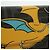 FENDI xFRGMTxPOKEMON Portafoglio a Catena in Tela Zucca Drago Nero Auth 166959SM - vista 20