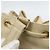 CHANEL Schultertasche aus Kaviarleder Creme Gold CC Auth BA11064 Golden Roh - Ansicht 10