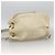CHANEL Schultertasche aus Kaviarleder Creme Gold CC Auth BA11064 Golden Roh - Ansicht 3