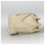 CHANEL Schultertasche aus Kaviarleder Creme Gold CC Auth BA11064 Golden Roh - Ansicht 4