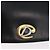 Borsa a Spalla Christian Dior in Pelle di Vitello Nera e Oro Auth LNZ141 Nero D'oro - vista 16