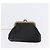 Borsa a Spalla Christian Dior in Pelle di Vitello Nera e Oro Auth LNZ141 Nero D'oro - vista 24