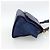 Céline Borsa a mano Trapeze CELINE in pelle scamosciata 2 in 1 blu oro Auth ka2823 D'oro - vista 4