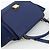 Céline Borsa a mano Trapeze CELINE in pelle scamosciata 2 in 1 blu oro Auth ka2823 D'oro - vista 6