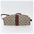 Borsa a Spalla Gucci GG Supreme Web Sherry Line PVC Beige 904 02 005 Auth ki6442 D'oro - vista 10