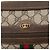Borsa a Spalla Gucci GG Supreme Web Sherry Line PVC Beige 904 02 005 Auth ki6442 D'oro - vista 16