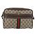 Borsa a Spalla Gucci GG Supreme Web Sherry Line PVC Beige 904 02 005 Auth ki6442 D'oro - vista 2