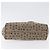 Borsa Tote Salvatore Ferragamo in tela beige oro Auth BA10067 - vista 5