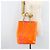 LOUIS VUITTON Sac Reade MM Monogram Vernis Fluo Orange Rose M91902 Auth LNZ356 - vue 23