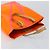 LOUIS VUITTON Sac Reade MM Monogram Vernis Fluo Orange Rose M91902 Auth LNZ356 - vue 6