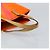 LOUIS VUITTON Sac Reade MM Monogram Vernis Fluo Orange Rose M91902 Auth LNZ356 - vue 7