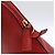 Céline Borsa a mano CELINE in pelle rossa e oro Auth fm5225 Rosso D'oro - vista 10