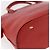 Céline Borsa a mano CELINE in pelle rossa e oro Auth fm5225 Rosso D'oro - vista 14