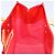 LOUIS VUITTON Monogram Vernis Reade PM Borsa a Mano Rossa M91088 LV Auth LNZ297 Rosso - vista 19