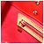 LOUIS VUITTON Monogram Vernis Reade PM Borsa a Mano Rossa M91088 LV Auth LNZ297 Rosso - vista 21