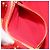 LOUIS VUITTON Monogram Vernis Reade PM Borsa a Mano Rossa M91088 LV Auth LNZ297 Rosso - vista 22
