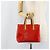 LOUIS VUITTON Monogram Vernis Reade PM Borsa a Mano Rossa M91088 LV Auth LNZ297 Rosso - vista 23