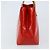 LOUIS VUITTON Monogram Vernis Reade PM Borsa a Mano Rossa M91088 LV Auth LNZ297 Rosso - vista 3