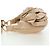 SAINT LAURENT Borsa a Spalla Pelle Beige Oro Auth 172811V D'oro - vista 3