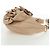 SAINT LAURENT Borsa a Spalla Pelle Beige Oro Auth 172811V D'oro - vista 4