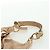 SAINT LAURENT Borsa a Spalla Pelle Beige Oro Auth 172811V D'oro - vista 8