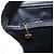 Bamboo Bolsa de Mão em Bambu GUCCI Camurça Preta Dourada 002 1096 0260 Auth 172841 Preto Dourado - vista 23