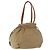 Borsa Tote Prada in nylon beige e oro Auth bs32789 D'oro