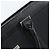 Borsa da lavoro Burberry Black Label in nylon nero e argento Auth ka2647 - vista 10